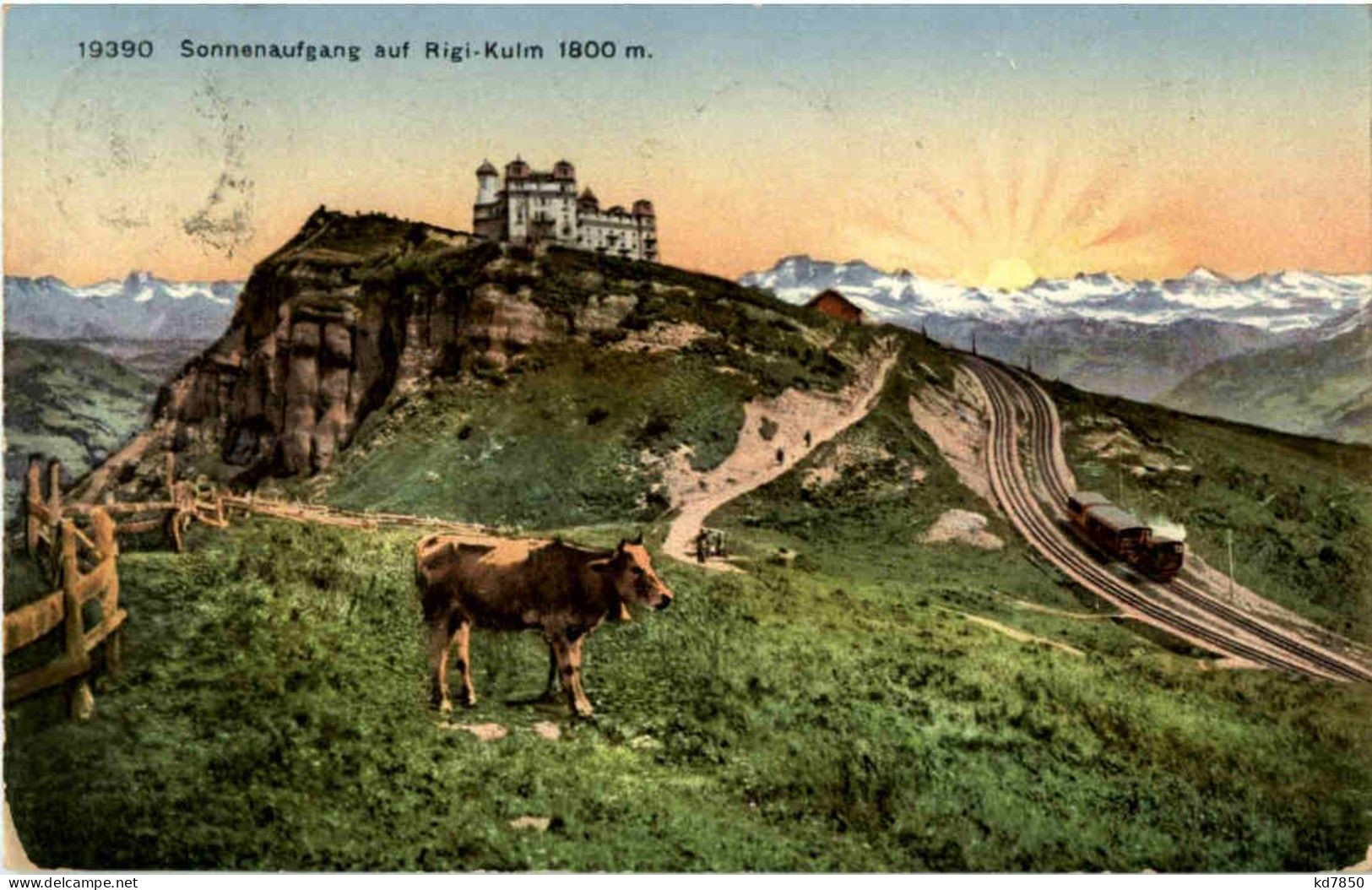 Sonnenaufgang Auf Rigi Kulm - Sonstige & Ohne Zuordnung