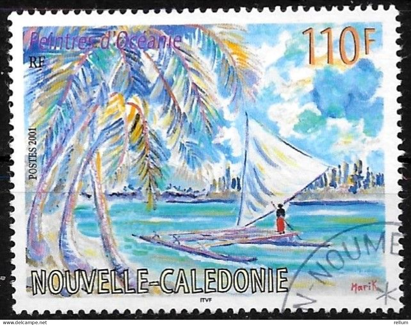 Nouvelle Calédonie 2001 - Yvert Et Tellier Nr. 853 - Michel Nr. 1246 Obl. - Oblitérés