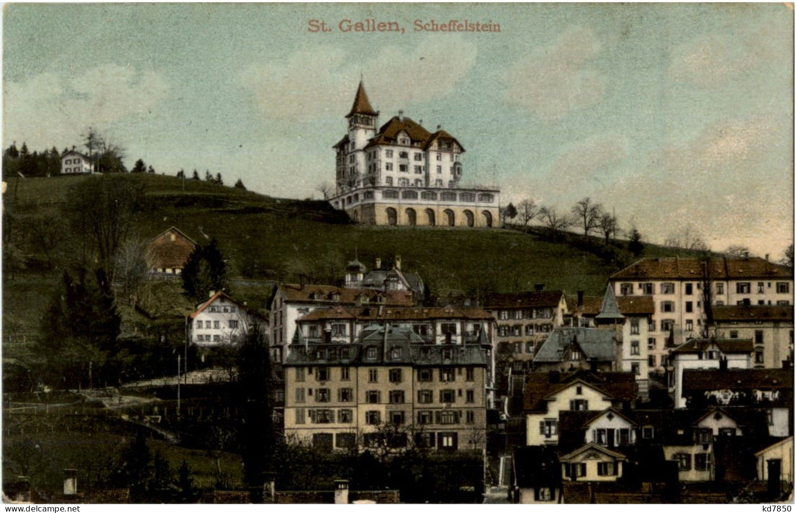 St. Gallen - Scheffelstein - Saint-Gall