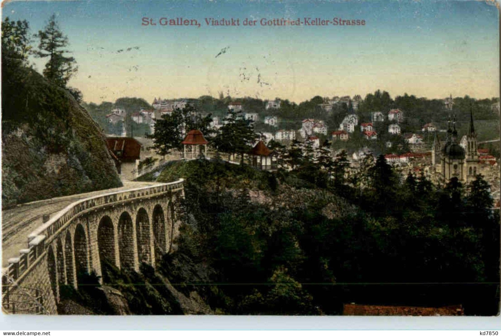 St. Gallen - Viadukt Der Gottfried Keller Strasse - San Gallo
