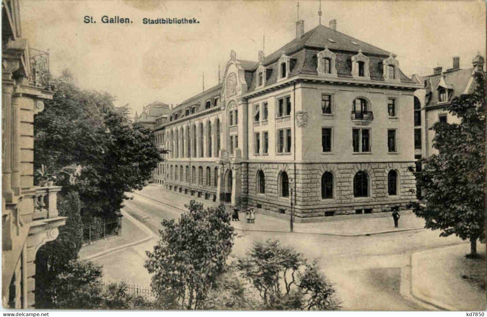 St. Gallen - Stadtbibliothek - Saint-Gall