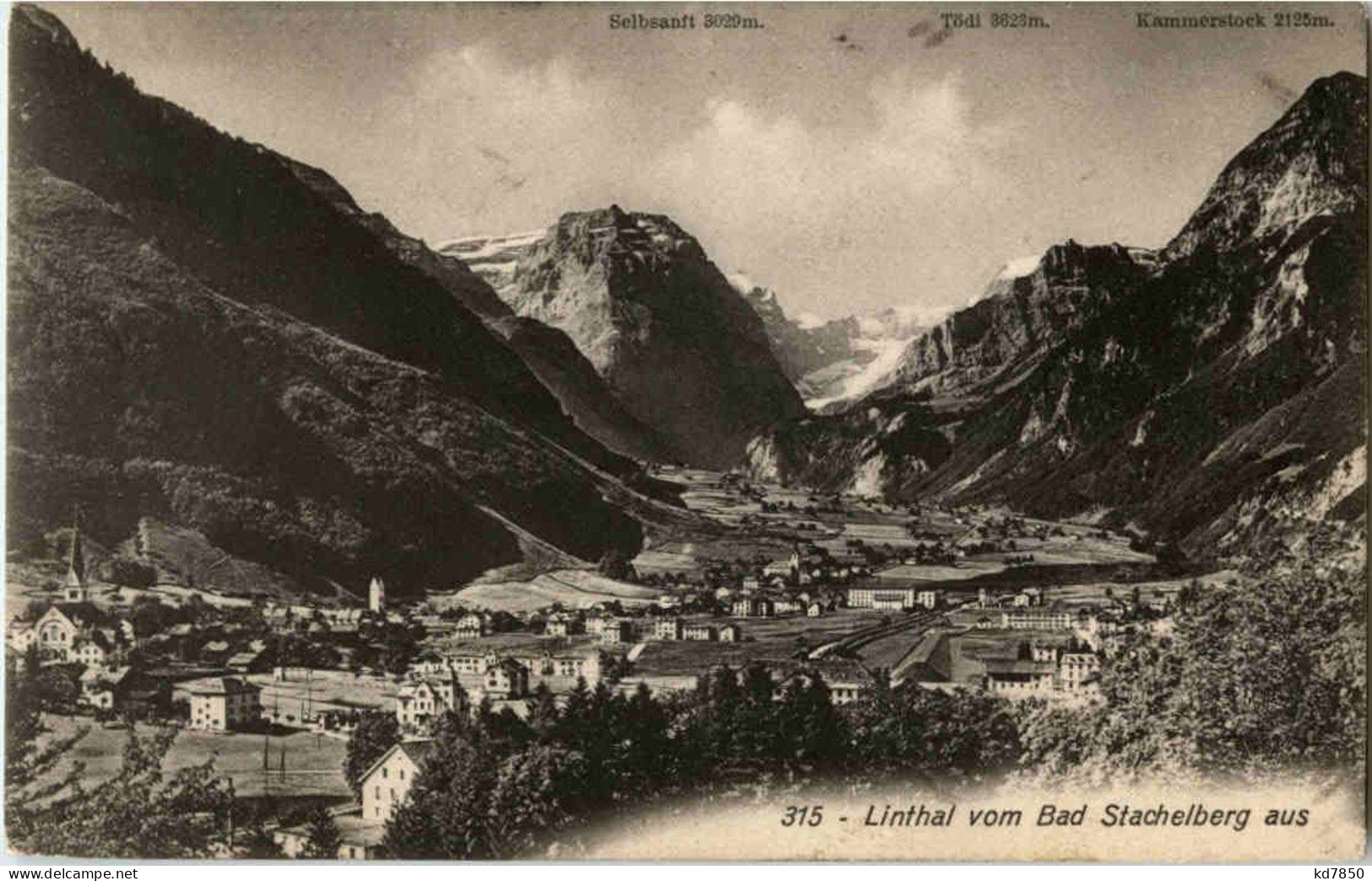 Linthal Vom Stachelberg - Linthal