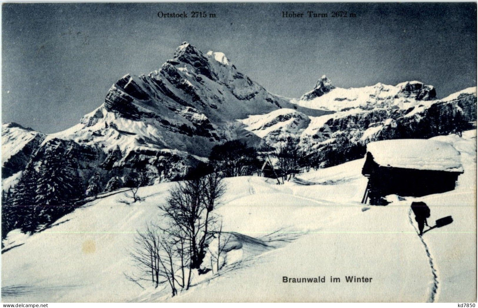 Braunwald Im Winter - Autres & Non Classés