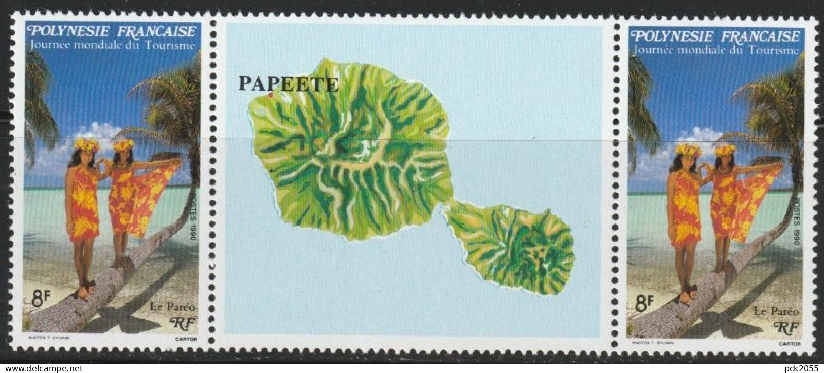 Französisch-Polynesien 1990  MiNr.565 Zierfeld 565 ( 664 )günstige Versandkosten - Nuevos