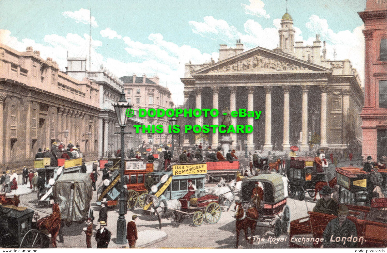 R553323 London. The Royal Exchange. R. B - Other & Unclassified