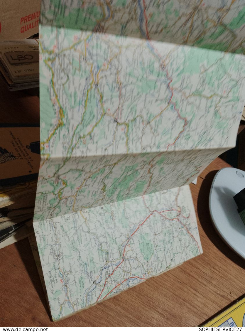 155 / CARTE MICHELIN / AVIGNON - DIGNE 1958 - Roadmaps
