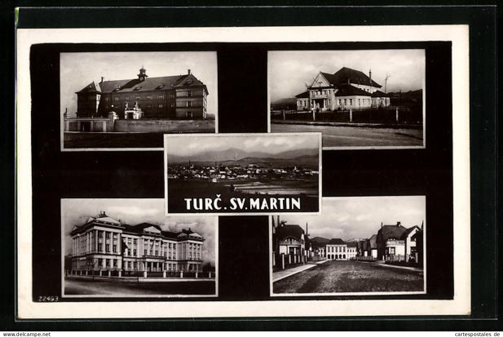 AK Turc Sv. Martin, Gebäudeansichten, Ortspartie  - Slovakia