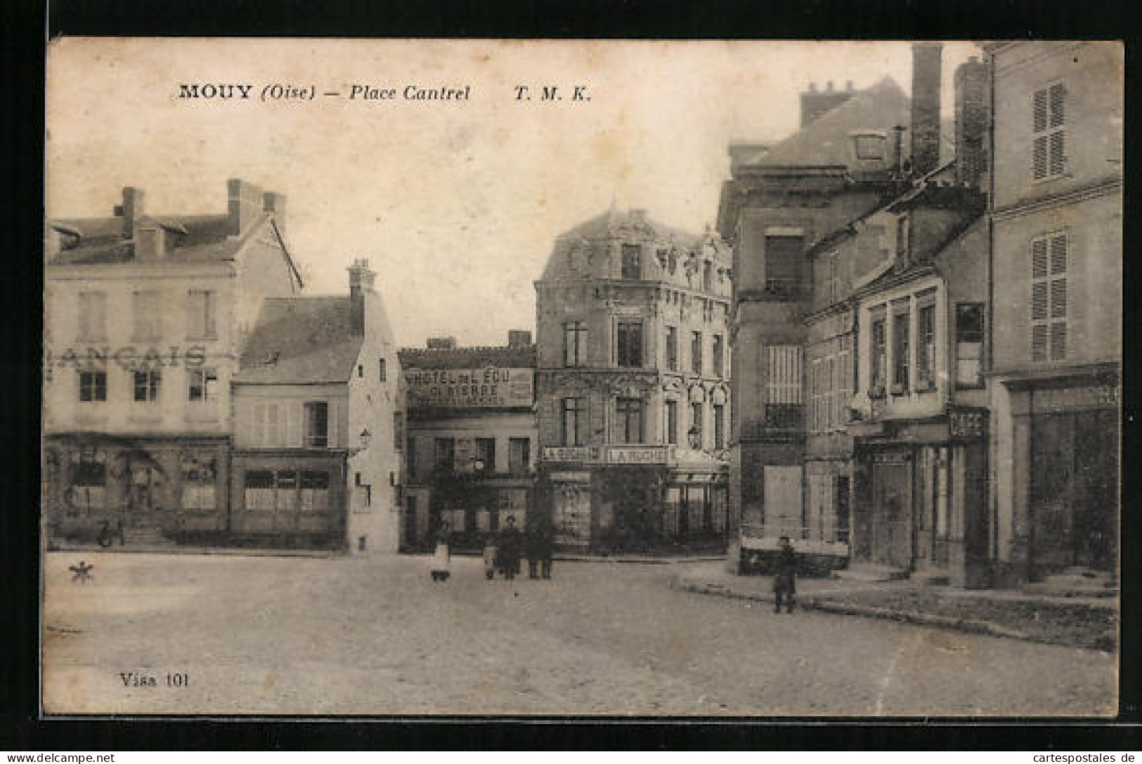 CPA Mouy, Place Cantrel  - Mouy
