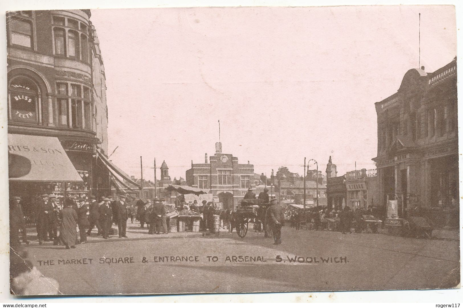 The Market Square & Entrance To Arsenal, S. Woolwich - Sonstige & Ohne Zuordnung