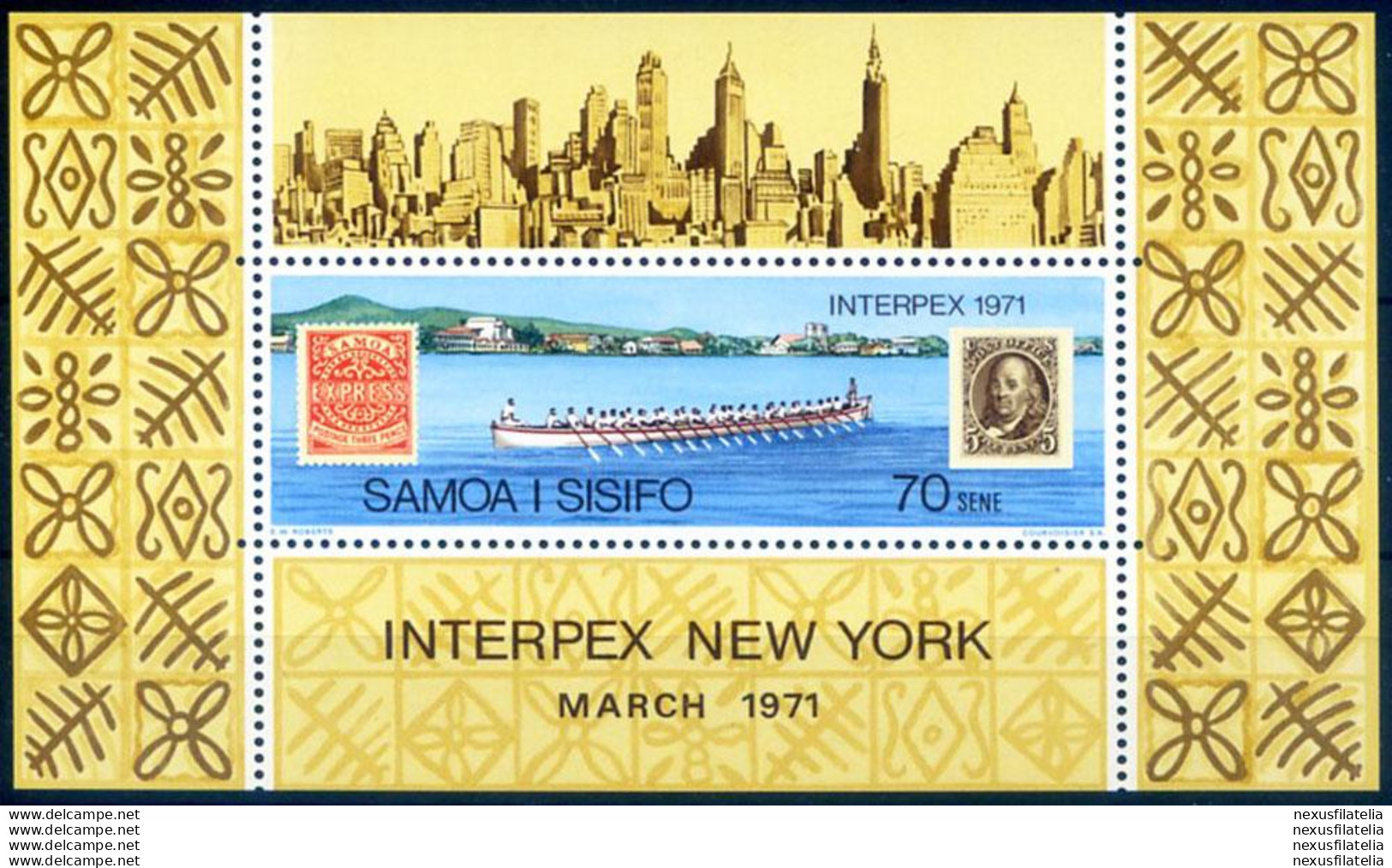 "Interpex '71". - Samoa