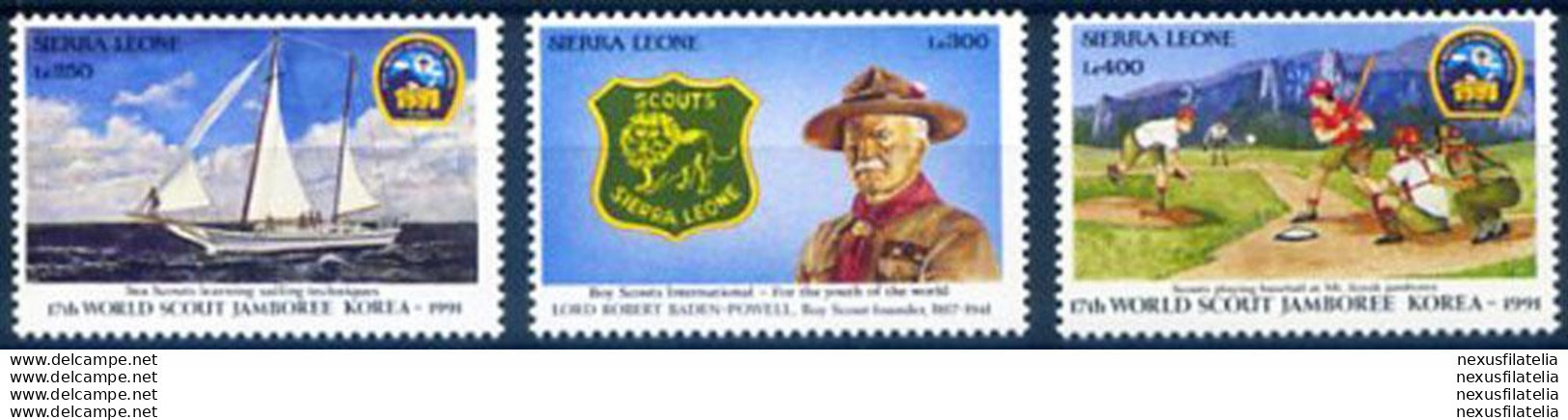 Scout 1991. - Sierra Leone (1961-...)