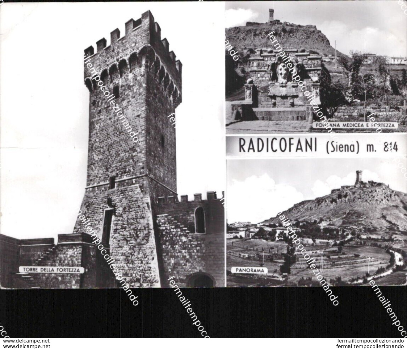 Al778 Cartolina Radicofani  Provincia Di Siena Toscana - Siena