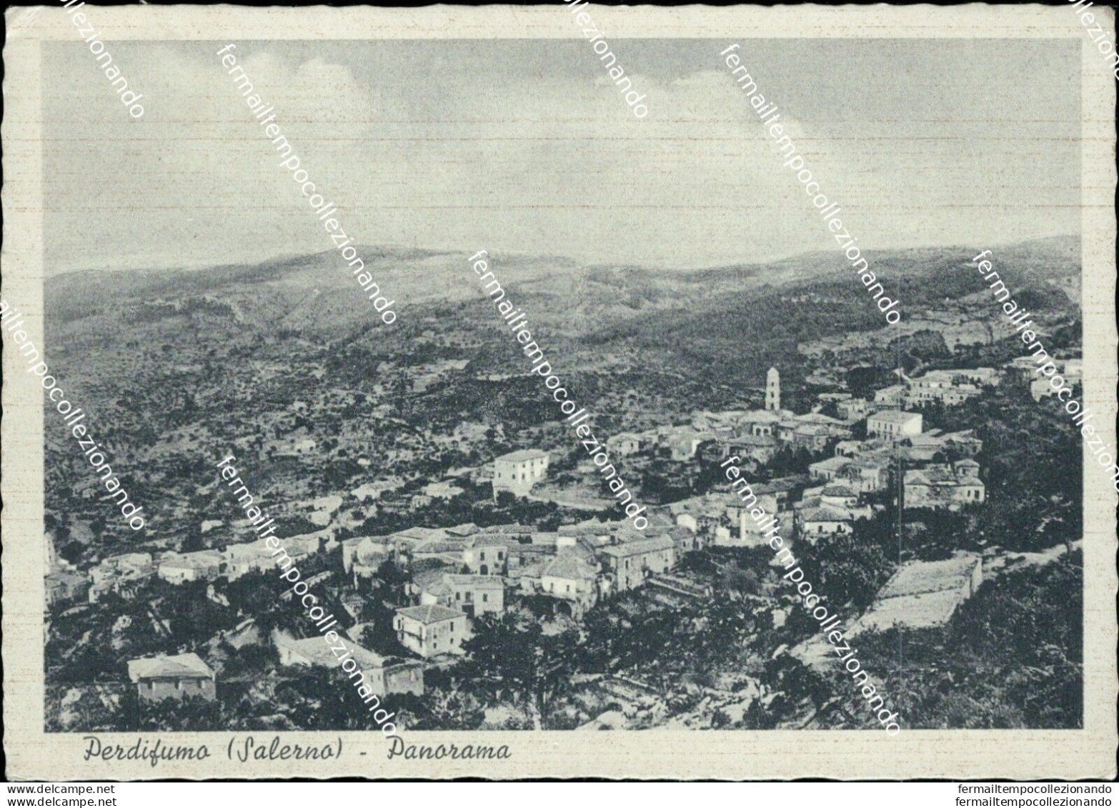 T756 Cartolina Perdifumo Panorama Provincia Di Salerno - Salerno