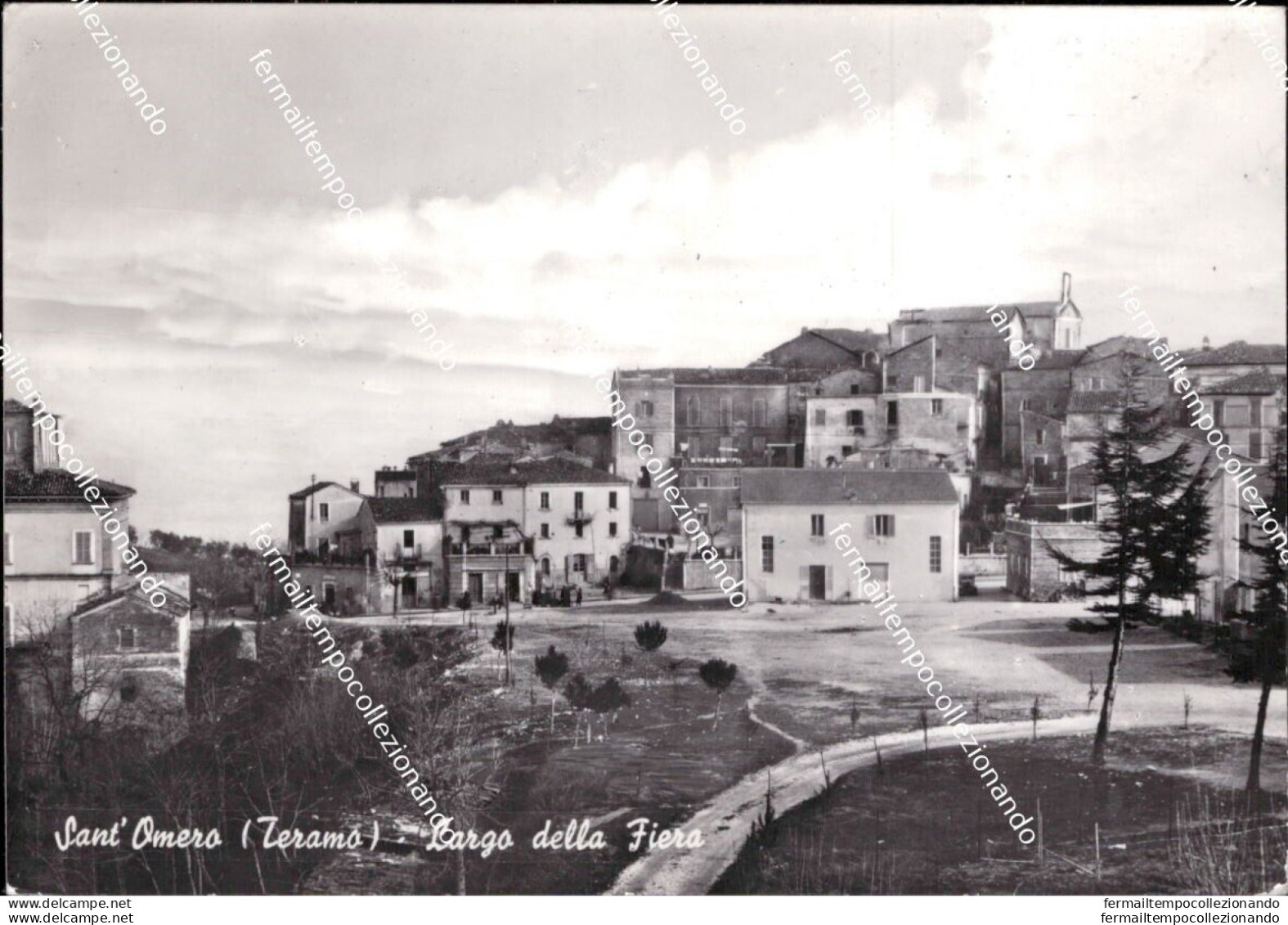 Cd590 Cartolina  Sant'omero Largo Della Fiera Provincia Di Teramo Abruzzo - Teramo
