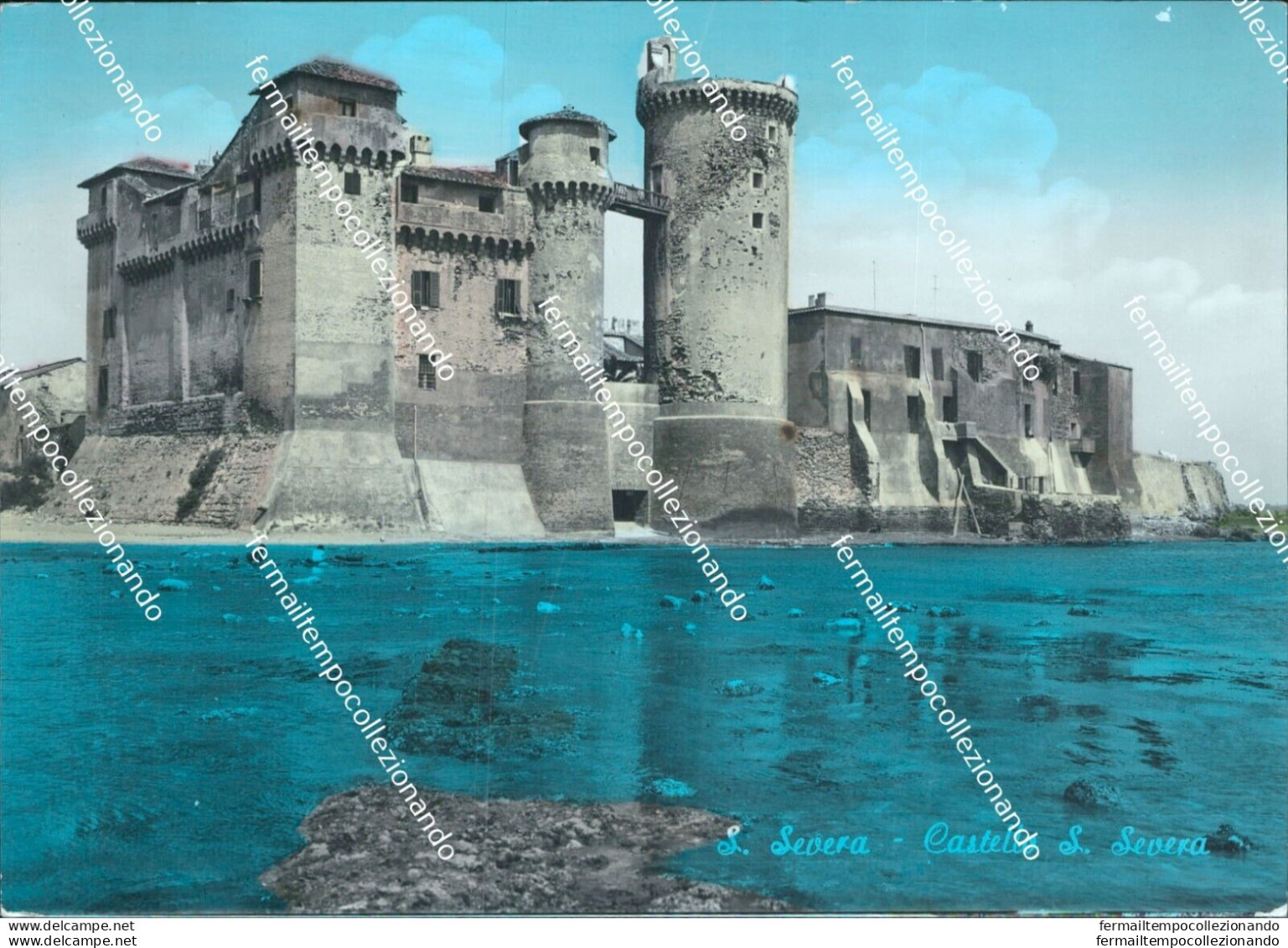 Br454 Cartolina S.severa Castello S.severo Provincia Di Roma Lazio - Autres & Non Classés