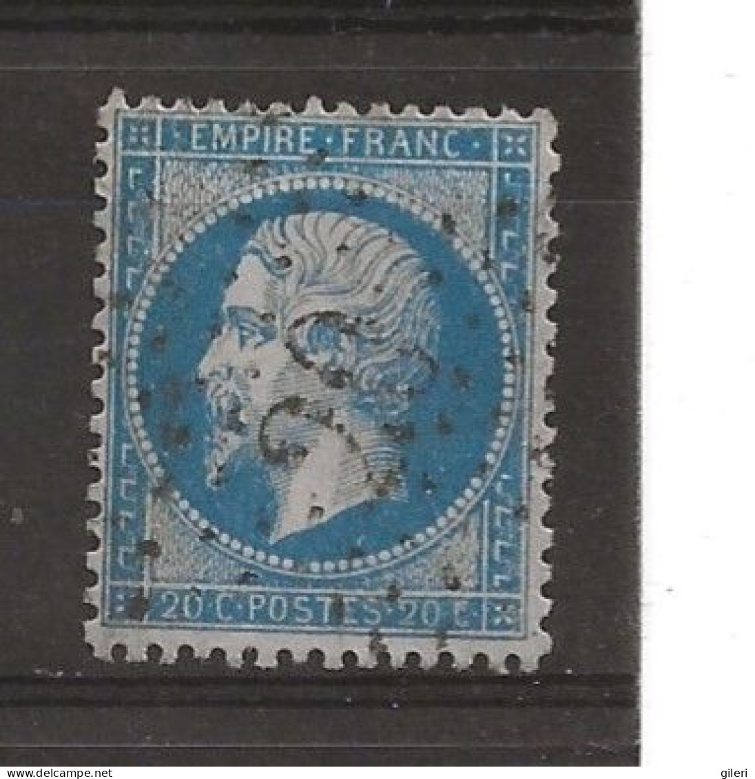 N 22 Ob Etoile 20 - 1862 Napoléon III.