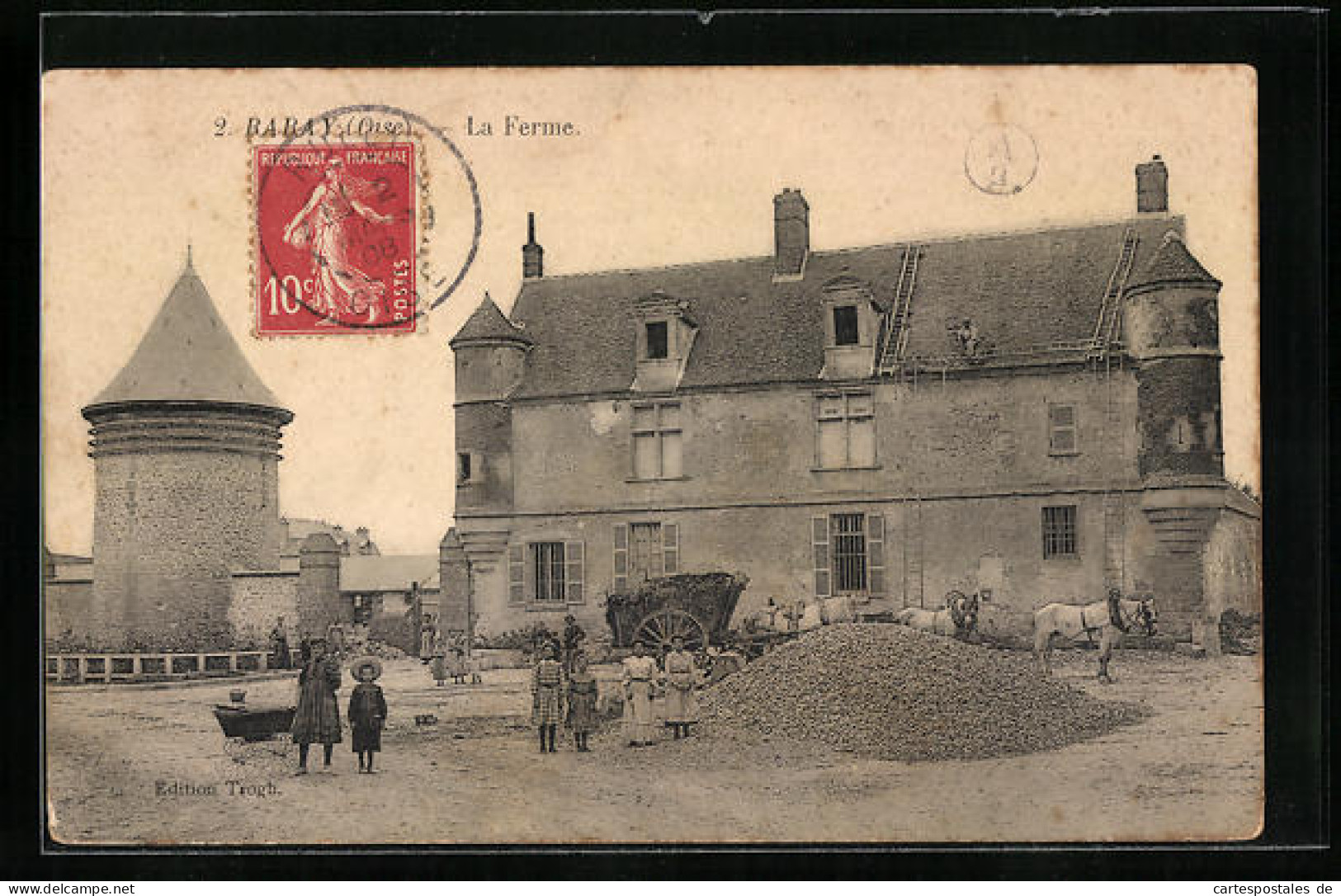 CPA Raray, La Ferme  - Raray