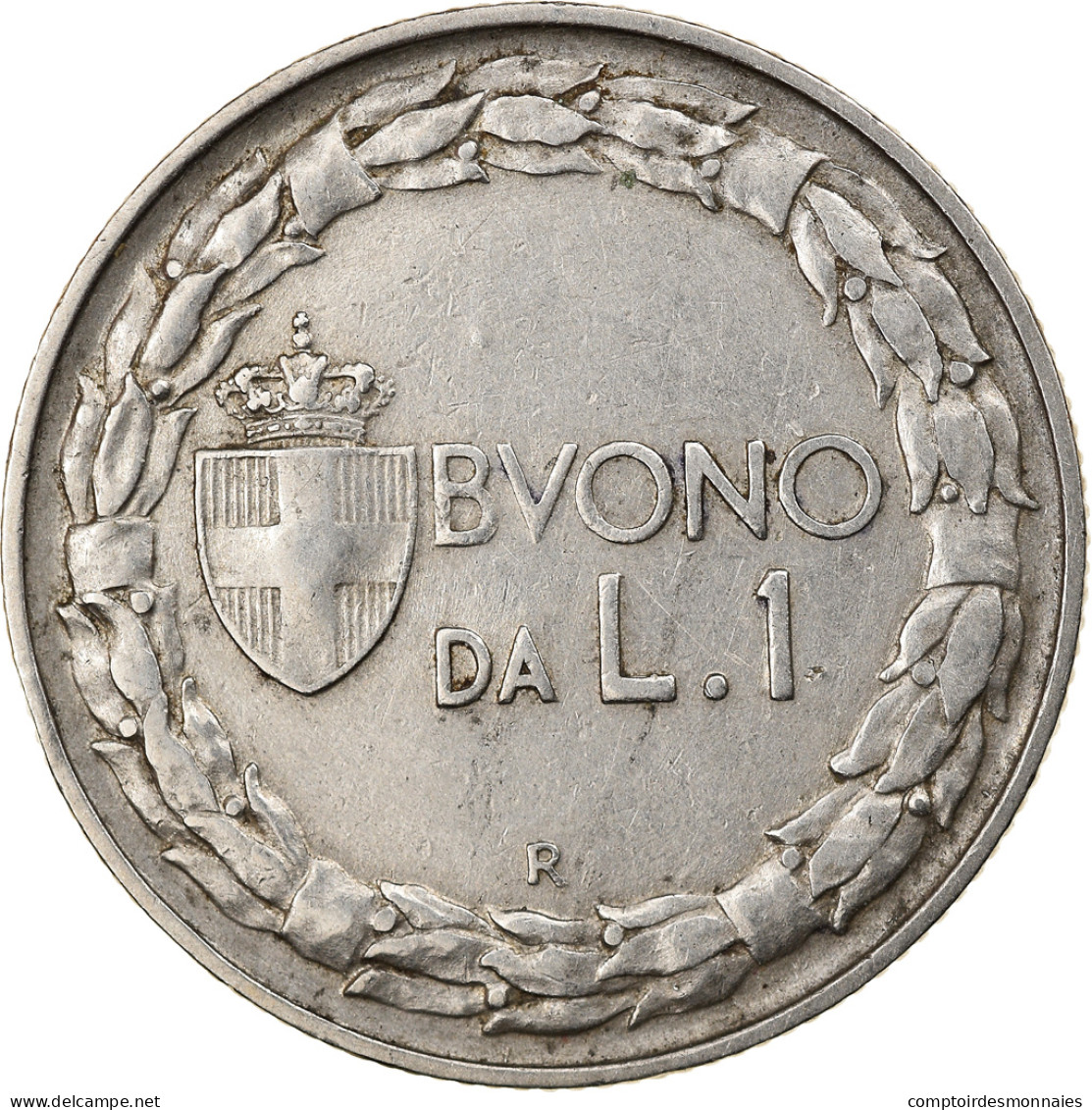 Monnaie, Italie, Vittorio Emanuele III, Lira, 1922, Rome, TB+, Nickel, KM:62 - 1900-1946 : Victor Emmanuel III & Umberto II