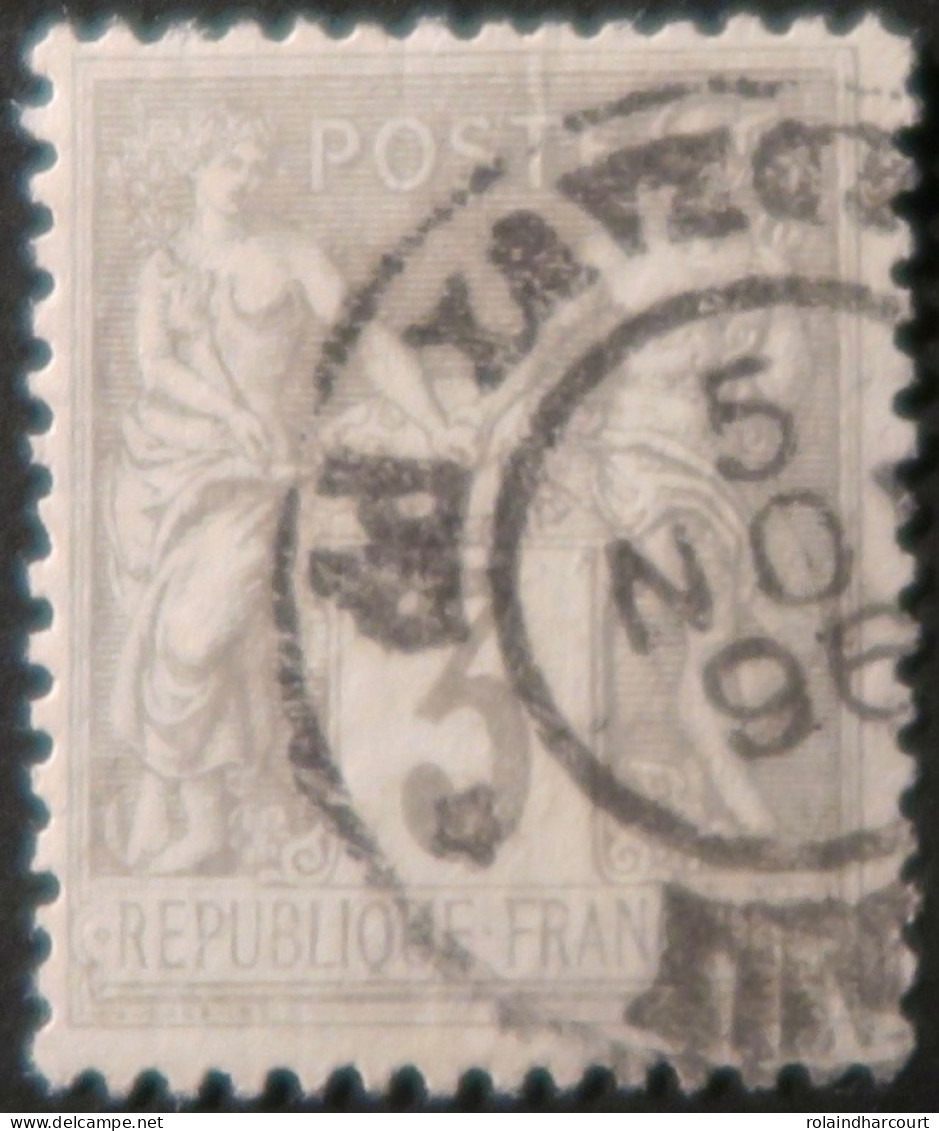 R1311/3045 - FRANCE - SAGE TYPE II N°87 - CàD Des Imprimés Journaux BORDEAUX PP 5 NOVEMBRE 1896 - 1876-1898 Sage (Type II)