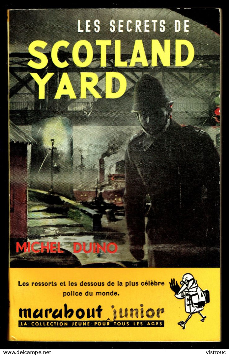 "Les Secrets De Scotland Yard", De Michel DUINO - MJ N° 85 -  Récit - 1956. - Marabout Junior