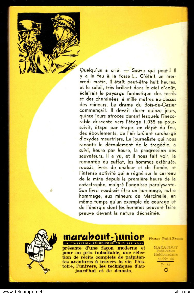 "Marcinelle 1035 M.", De Willy BOURGEOIS - MJ N° 84 - Récit   - 1956. - Marabout Junior
