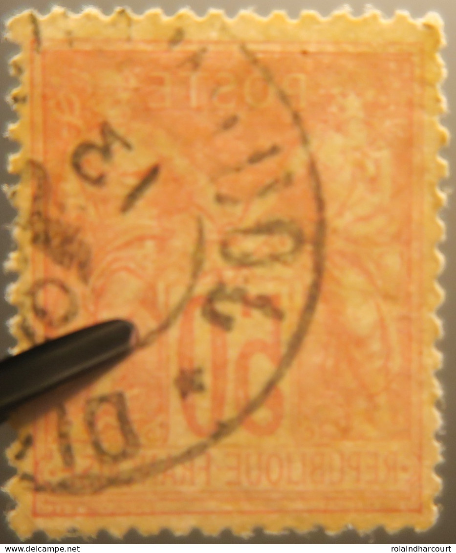 R1311/3048 - FRANCE - SAGE TYPE II N°98 - CàD Des Imprimés Journaux DIJON - 1876-1898 Sage (Type II)