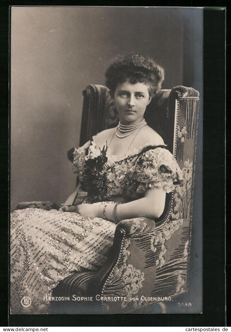 AK Herzogin Sophie Charlotte Von Oldenburg  - Koninklijke Families