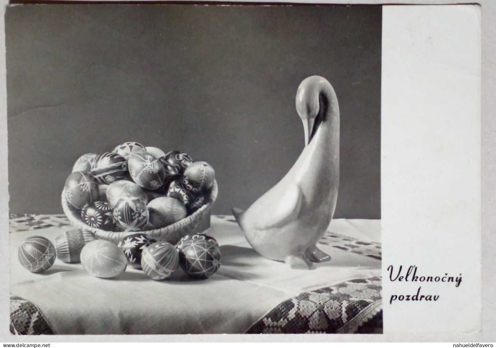 Carte Postale - Salutations De Pâques. - Pasqua