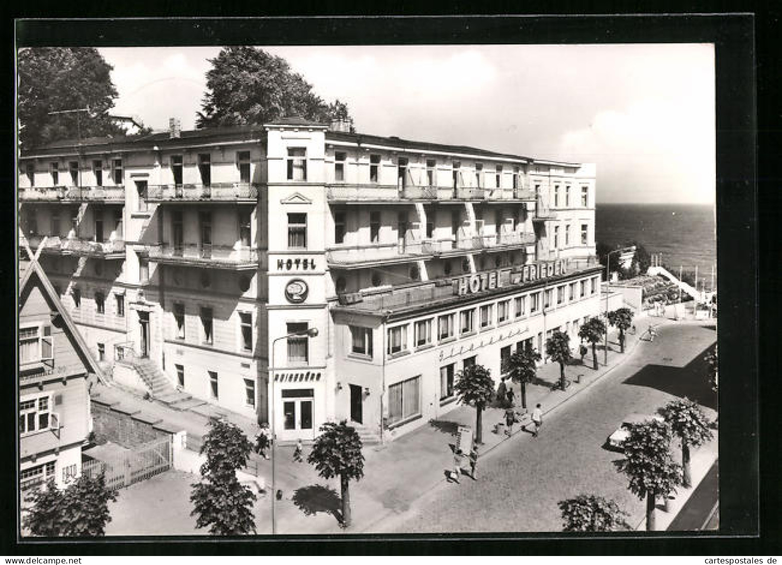 AK Sellin /Rügen, Hotel Frieden Mit Seeblick  - Sellin