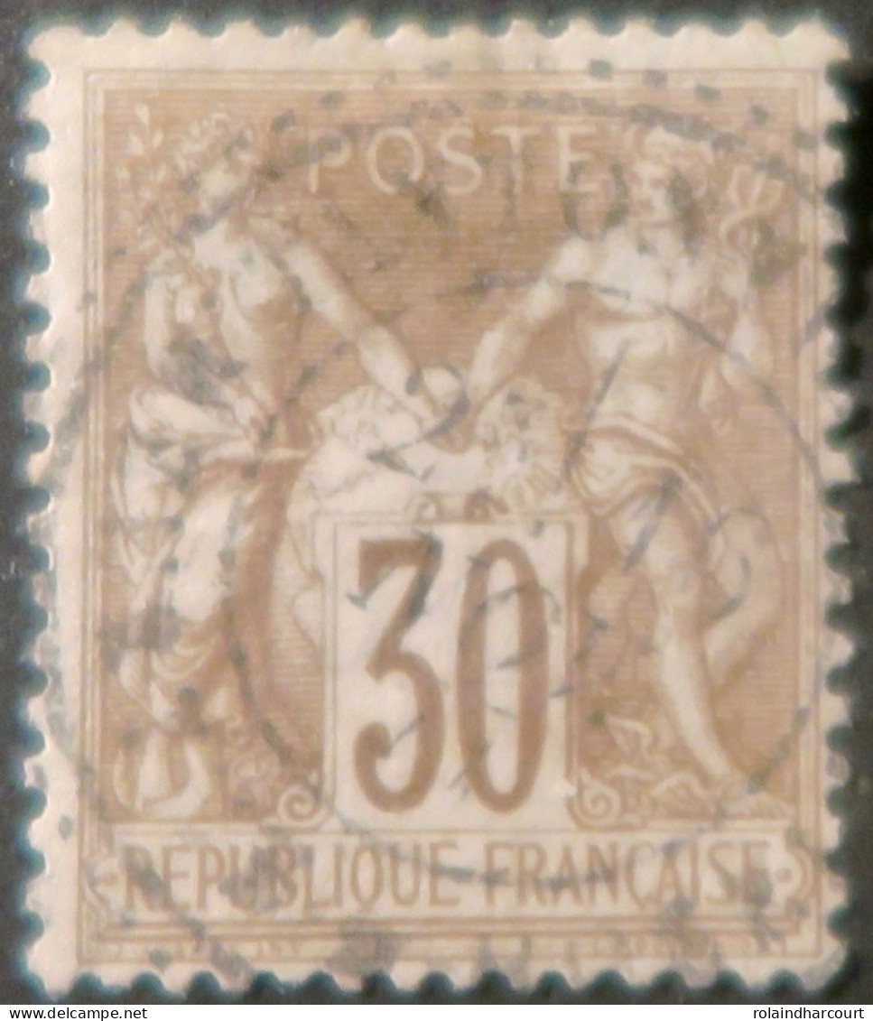 R1311/3052 - FRANCE - SAGE TYPE I N°69 Avec CàD Perlé - 1876-1878 Sage (Typ I)