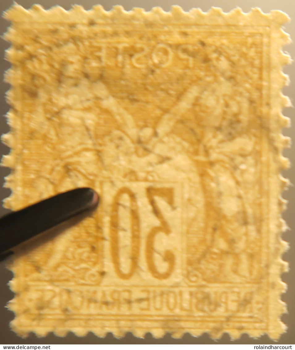 R1311/3052 - FRANCE - SAGE TYPE I N°69 Avec CàD Perlé - 1876-1878 Sage (Type I)