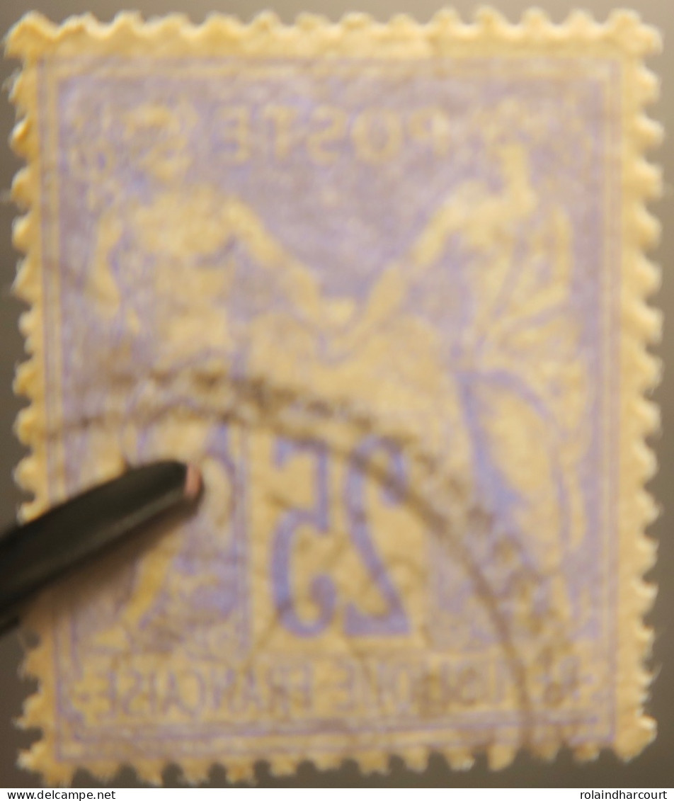 R1311/3055 - FRANCE - SAGE TYPE II N°78 Avec CàD Perlé - 1876-1898 Sage (Type II)