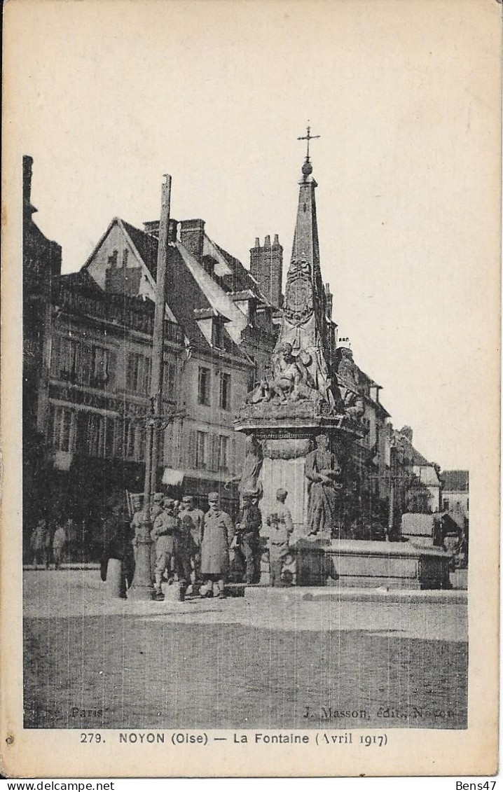 60 Noyon La Fontaine - Noyon