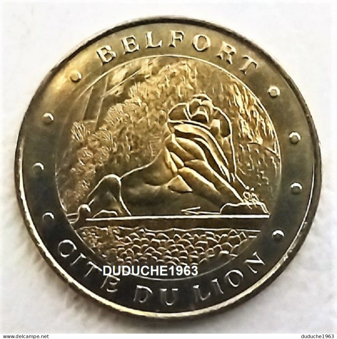 Monnaie De Paris 90.Belfort - Cité Du Lion 2000 - 2000
