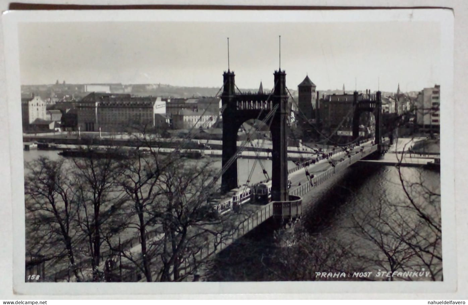 Carte Postale - Pont Stefanikov, Prague. - Fotografie