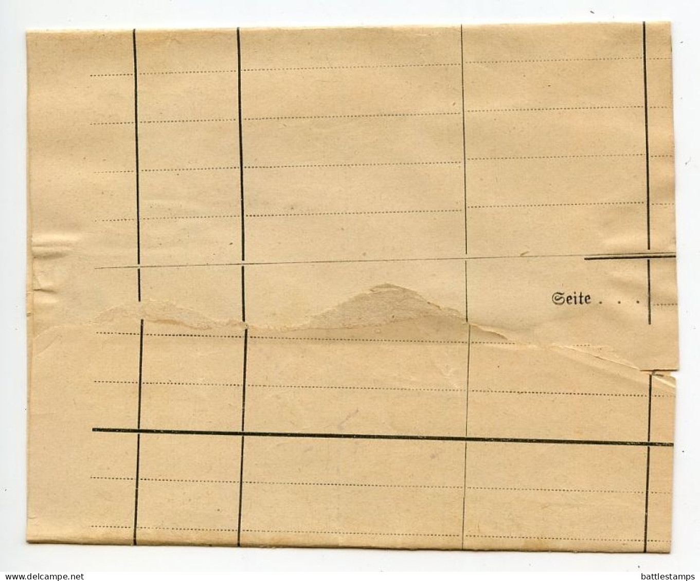 Germany 1935 Official Wrapper; Melle - Finanzamt (Tax Office) To Schiplage - Covers & Documents