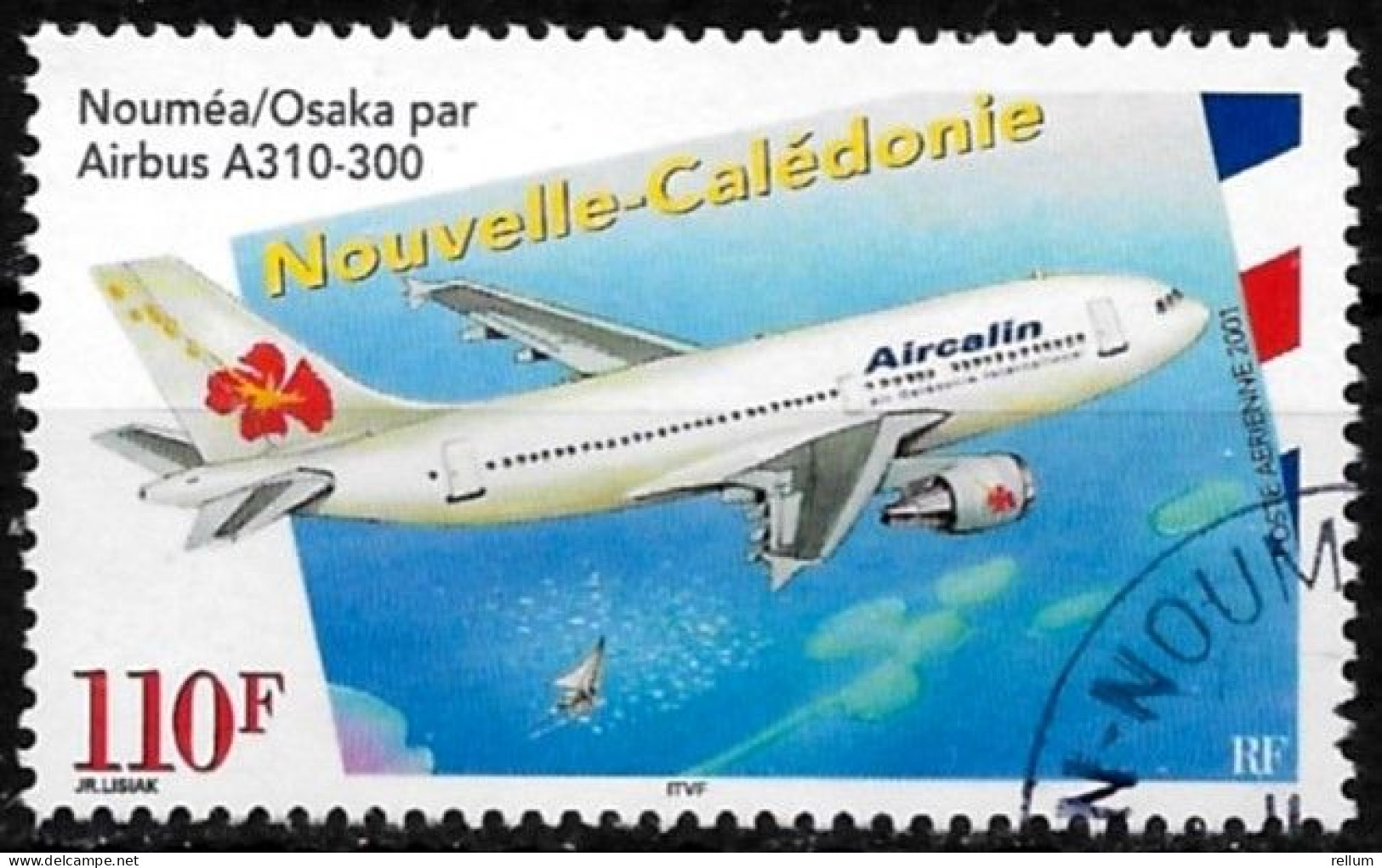 Nouvelle Calédonie 2001 - Yvert Nr. PA 349 - Michel Nr. 1245 Obl. - Oblitérés