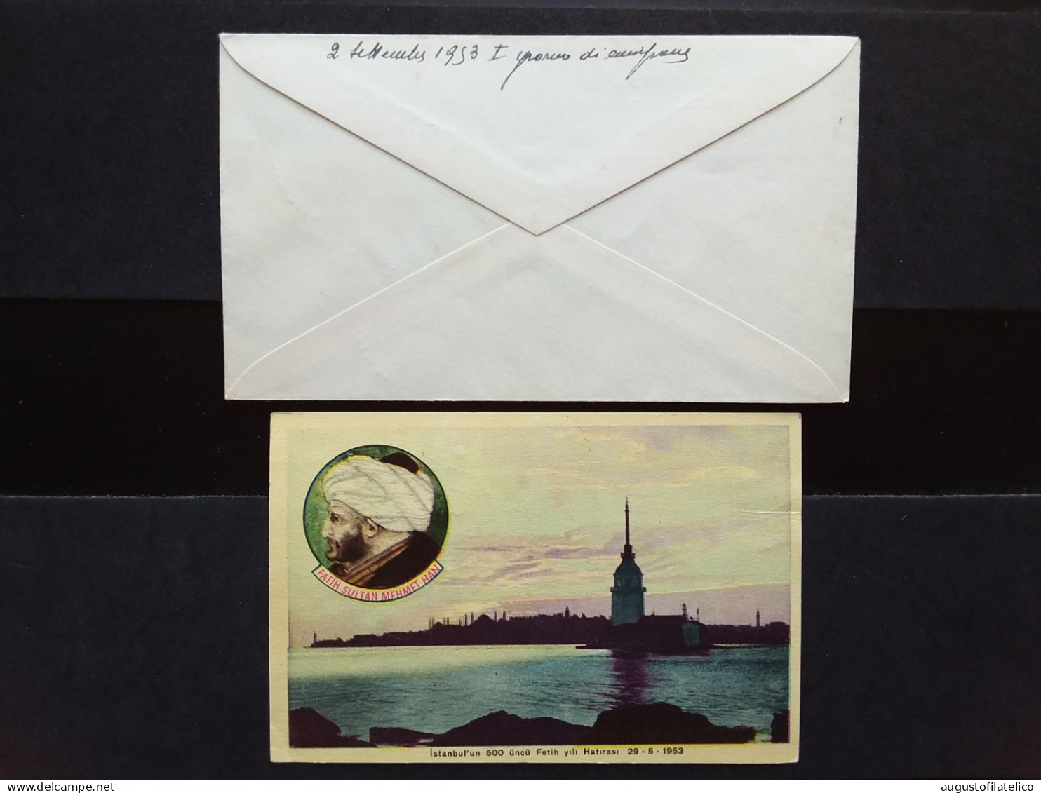 TURCHIA - 5° Congresso 1953 Istanbul-Ankara - Viaggiate + Spese Postali - Briefe U. Dokumente