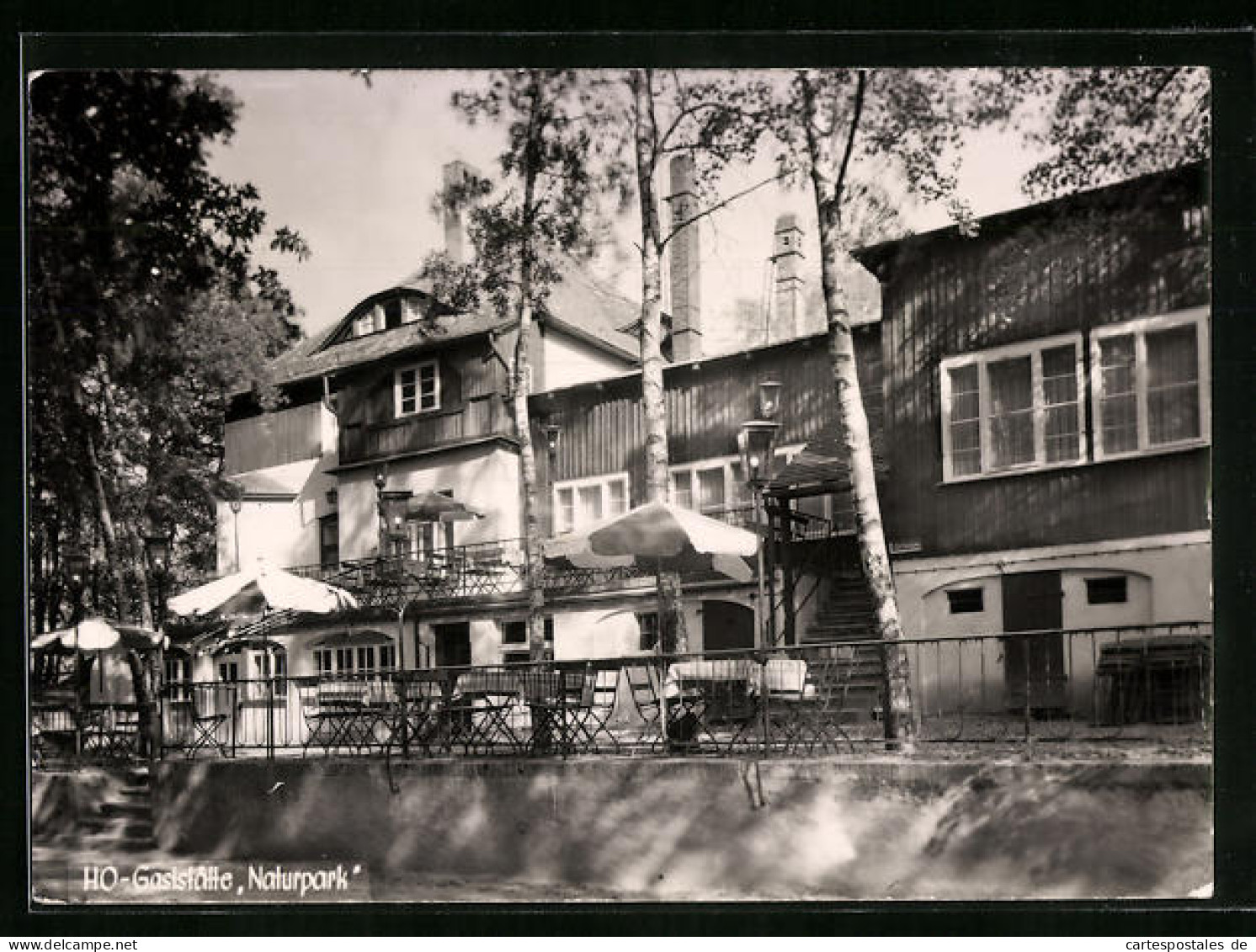 AK Bautzen, HO-Gaststätte Naturpark  - Bautzen