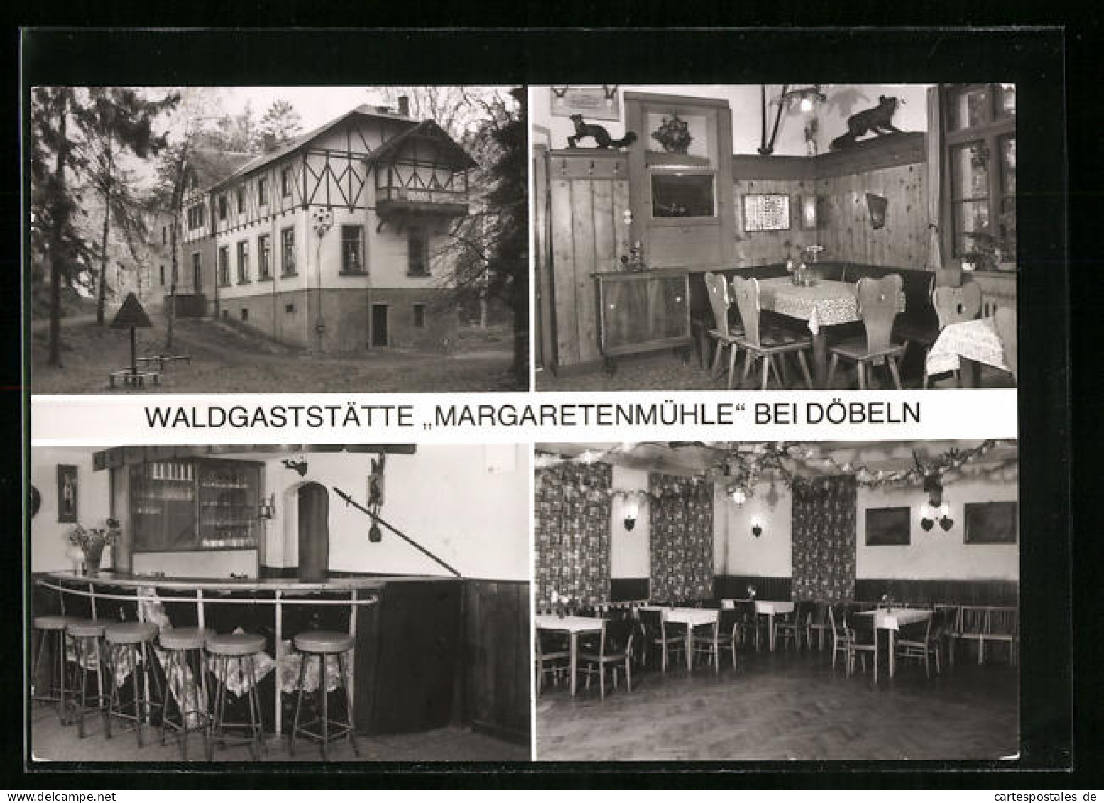 AK Döbeln, Waldgaststätte Margaretenmühle  - Doebeln