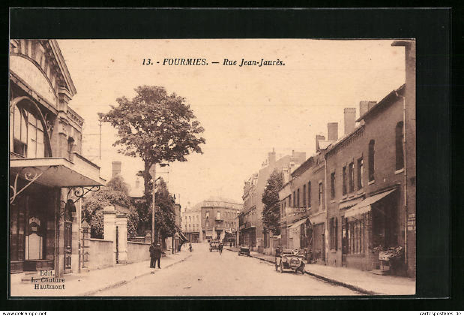 CPA Fourmies, Rue Jean-Jaurès  - Fourmies