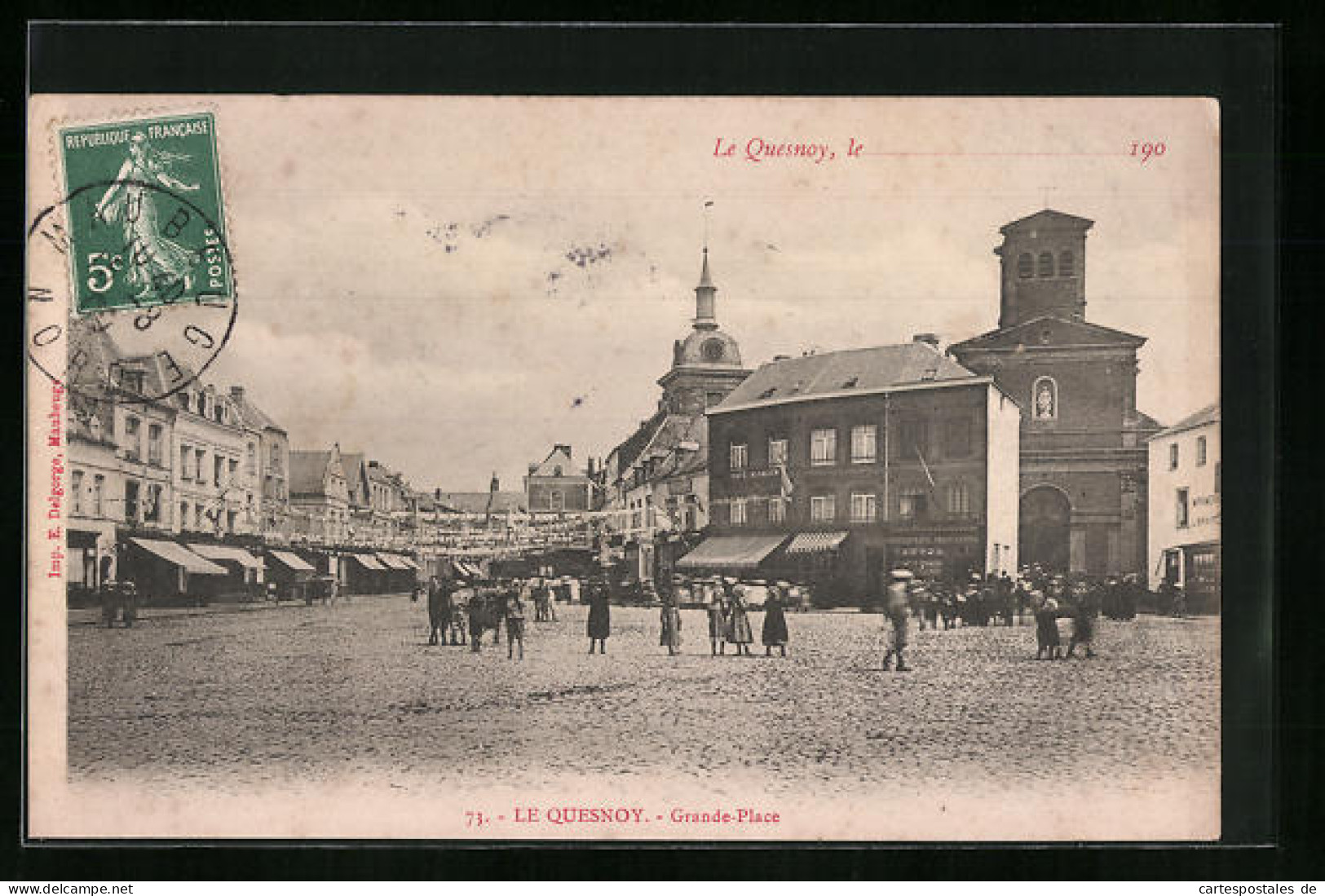 CPA Le Quesnoy, Grande-Place  - Le Quesnoy