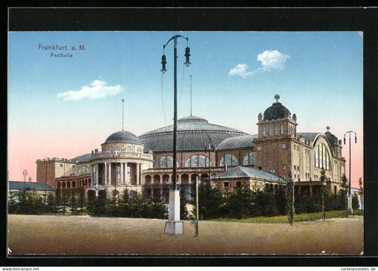 AK Frankfurt A. M., Ansicht Der Festhalle  - Frankfurt A. Main