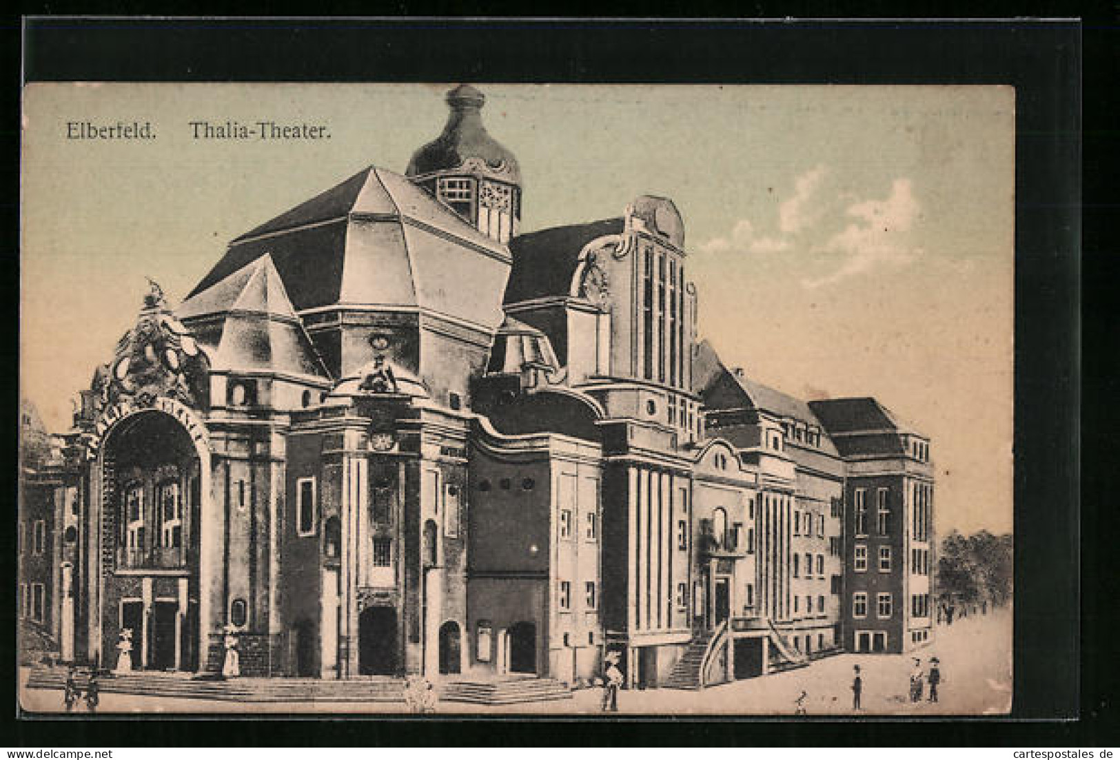 AK Elberfeld, Ansicht Des Thalia-Theaters  - Théâtre