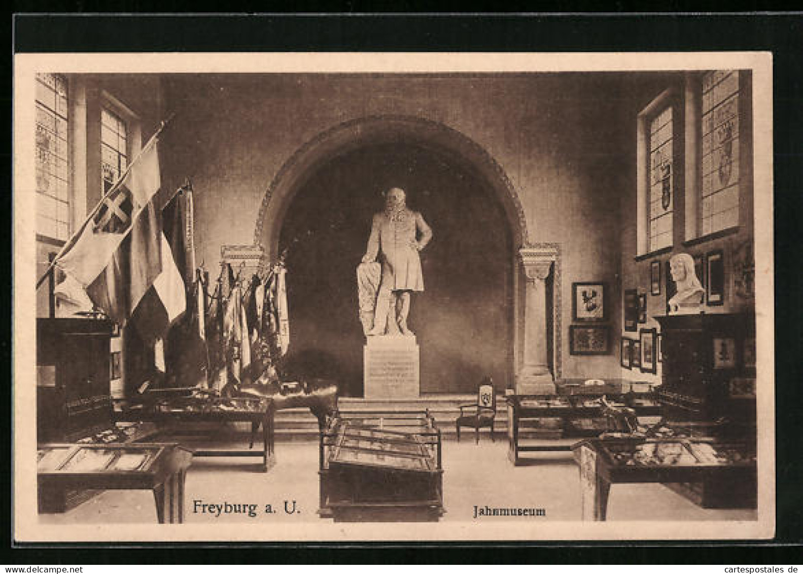 AK Freyburg A. U., Jahnmuseum, Innenansicht  - Freyburg A. D. Unstrut