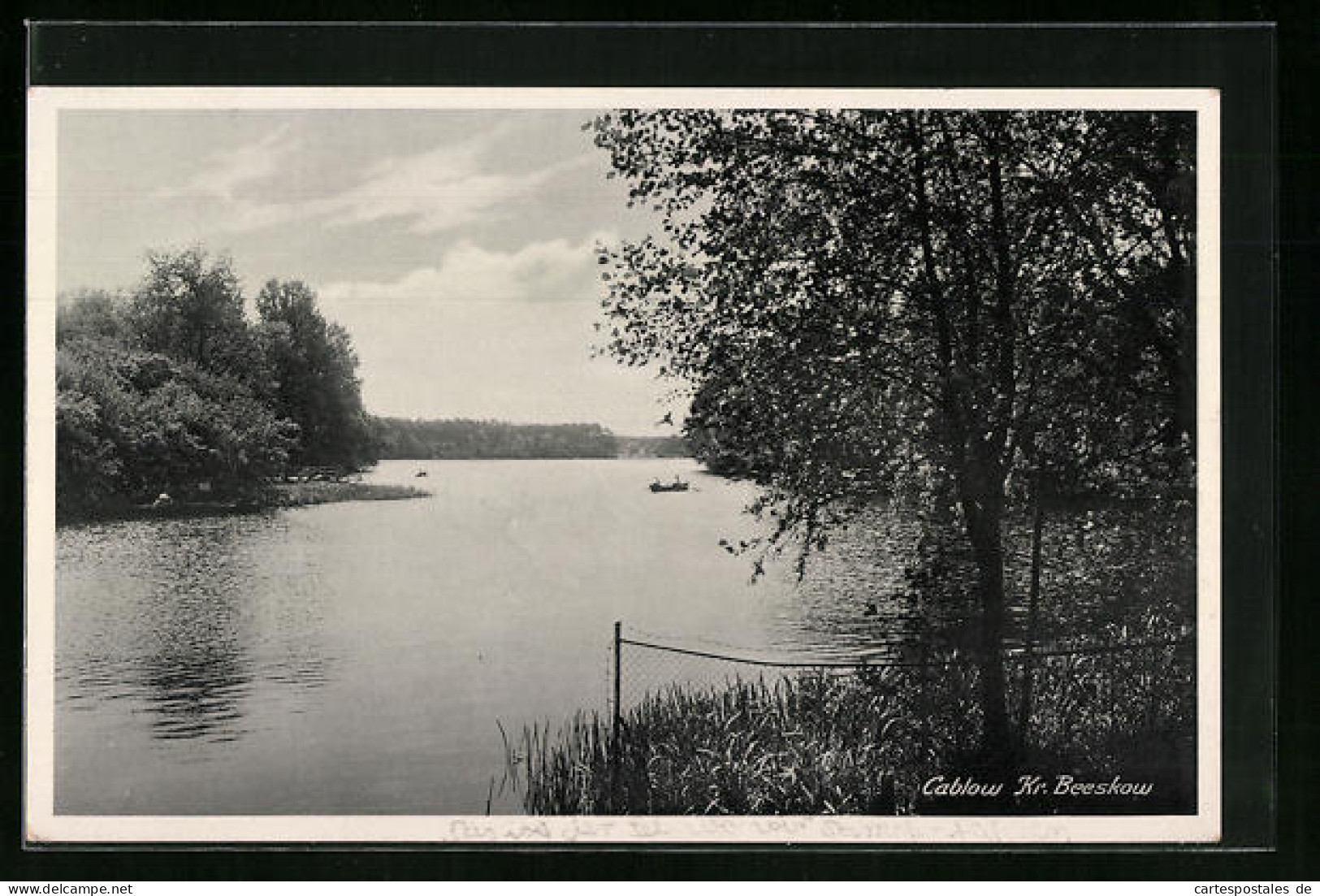 AK Cablow, Die Sommerfische Am Krüpelsee  - Autres & Non Classés