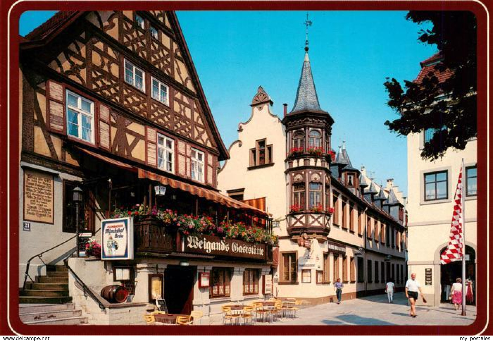 73942046 Bad_Kissingen Fachwerkhaeuser Am Marktplatz - Bad Kissingen