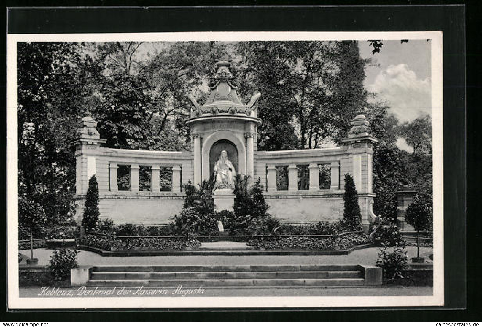 AK Koblenz, Denkmal Der Kaiserin Augusta  - Koblenz