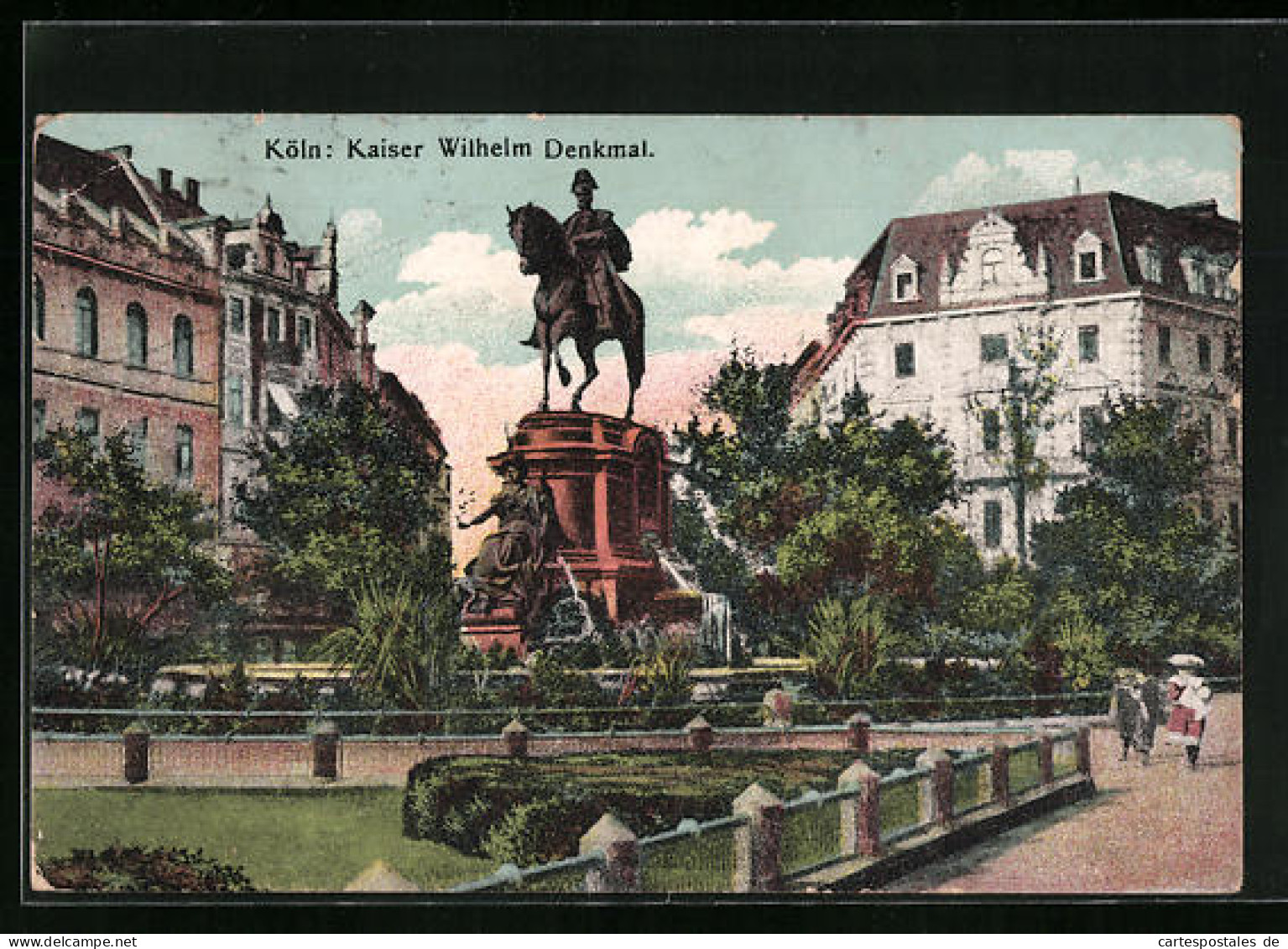 AK Köln-Neustadt, Kaiser Wilhelm Denkmal  - Koeln