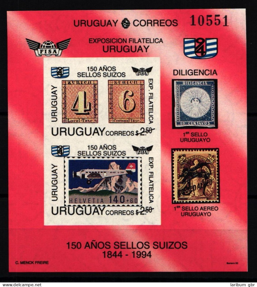 Uruguay Block 61 Postfrisch #JU950 - Uruguay